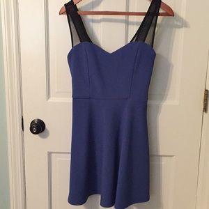 Formal blue dress